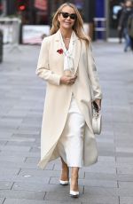 AMANDA HOLDEN Leaves Heart Breakfast Show at Global Studios in London 11/07/2023