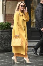 AMANDA HOLDEN Leaves Heart Breakfast Show in London 11/27/2023
