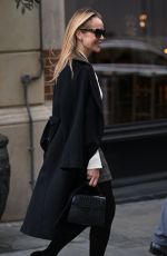 AMANDA HOLDEN Leaves Heart FM Radio Station in London 11/23/2023