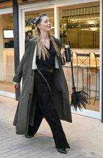 AMBER HEARD Out on Halloween in Madrid 10/31/2023