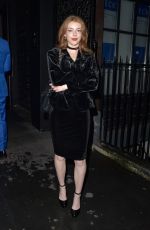 AMELIA GETHING Arrives at Joshua Kane Cat Walk Show in London 11/16/2023