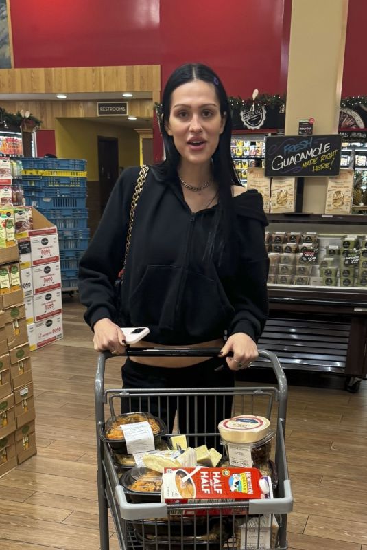 AMELIA HAMLIN Shopping at Bristol Farms in Beverly Hills 11/22/2023