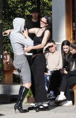 AMELIA HMALIN Out with Friends in Los Angeles 11/22/2023