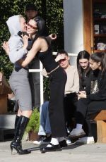 AMELIA HMALIN Out with Friends in Los Angeles 11/22/2023