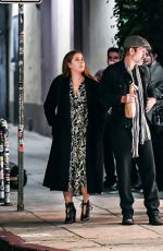 AMY ADAMS and Darren Le Gallo on a Dinner Date in Hollywood 11/19/2023