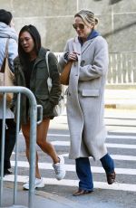 AMY ROBACH Out with a Friend in New York 10/31/2023