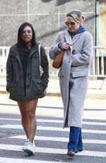 AMY ROBACH Out with a Friend in New York 10/31/2023