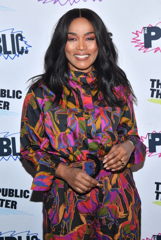 ANGELA BASSETT at Hell’s Kitchen Opening Night at Public Theater in New York 11/19/2023