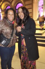 ANGELA BASSETT Greeting Fans After Performance of Hell