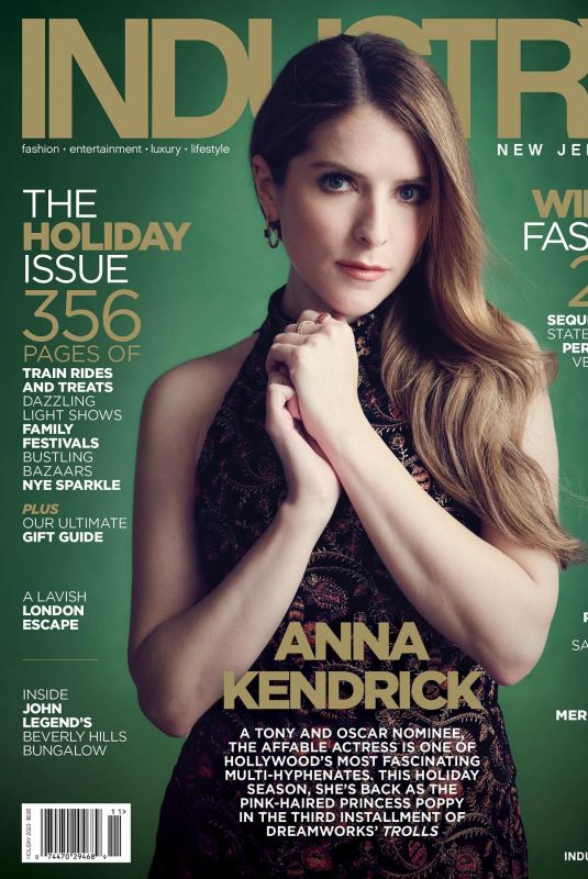 ANNA KENDRICK in Industry New Yersey Magazine, December 2023