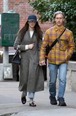 ANNE HATHAWAY and Adam Shulman Out in New York 11/12/2023