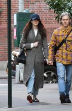 ANNE HATHAWAY and Adam Shulman Out in New York 11/12/2023