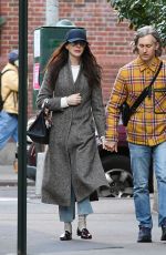 ANNE HATHAWAY and Adam Shulman Out in New York 11/12/2023