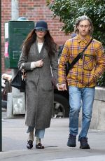 ANNE HATHAWAY and Adam Shulman Out in New York 11/12/2023