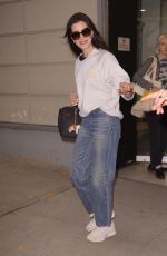 ANNE HATHAWAY Leaves CBS Studios in New York 11/27/2023
