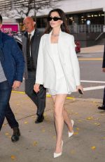 ANNE HATHAWAY Out During a Press Day in New York 11/27/2023
