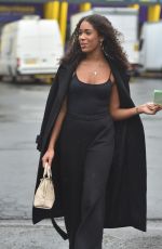 ANYA LAWRENCE Out Filming in Liverpool 11/08/2023