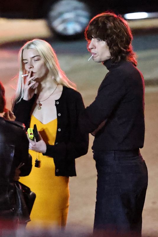 ANYA TAYLOR-JOY and Malcolm Mcrae Might Out in Los Angeles 11/05/2023