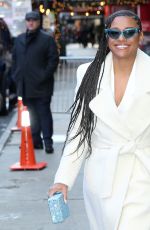 ARIANA DEBOSE Leaves Good Morning America in New York 11/13/2023