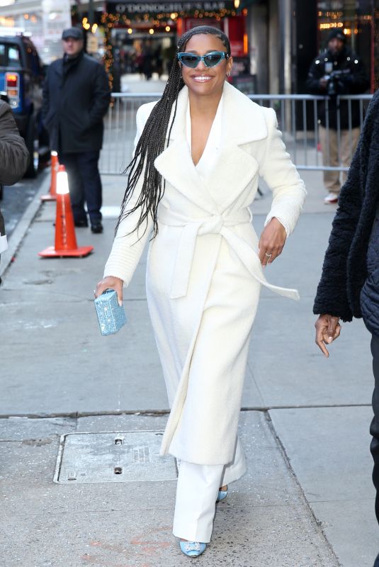 ARIANA DEBOSE Leaves Good Morning America in New York 11/13/2023