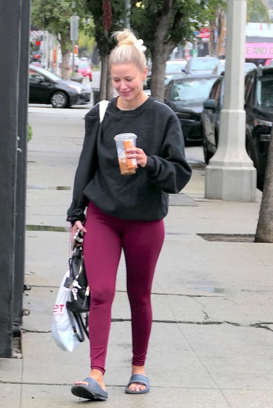 ARIANA MADIX Leaves DWTS Rehearsals in Los Angeles 11/15/2023