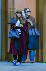 ASHLEY and MARY KATE OLSEN Out in New York 11/02/2023