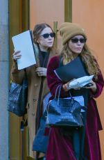 ASHLEY and MARY KATE OLSEN Out in New York 11/02/2023