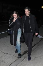 ASHLEY BENSON and Brandon Davis Out for Dinner Date at Giorgio Baldi in Santa Monica 11/17/2023