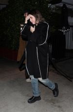 ASHLEY BENSON and Brandon Davis Out for Dinner Date at Giorgio Baldi in Santa Monica 11/17/2023