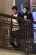 ASHLEY BENSON and Brandon Davis Out in Los Angeles11/10/2023
