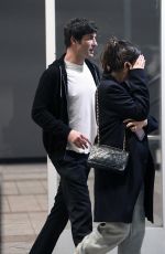 ASHLEY BENSON and Brandon Davis Out in Los Angeles11/10/2023