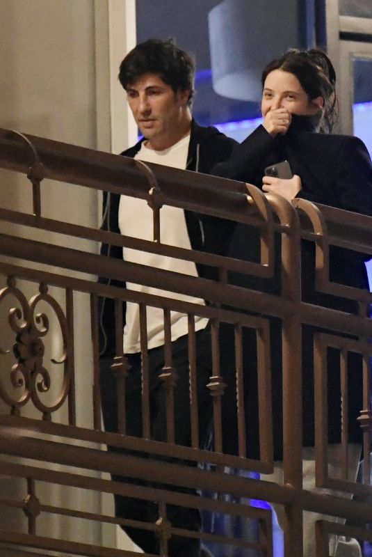 ASHLEY BENSON and Brandon Davis Out in Los Angeles11/10/2023