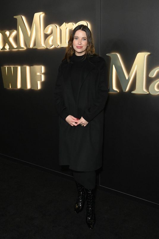 ASHLEY BENSON at Wif Max Mara Face of the Future Award Recipient Cocktail in Los Angeles 11/29/2023