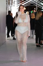 ASHLEY GRAHAM Arrives at Swarovski x SKIMS Event in New York 11/07/2023