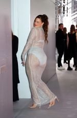 ASHLEY GRAHAM Arrives at Swarovski x SKIMS Event in New York 11/07/2023