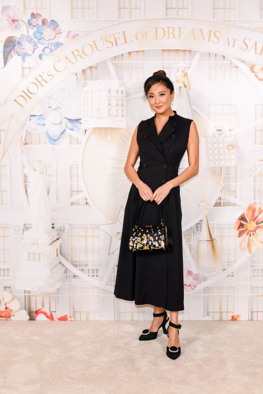 ASHLEY PARK at Dior’s Carousel of Dreams at Saks in New York 11/20/2023