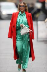 ASHLEY ROBERTS at Heart Radio in London 11/22/2023