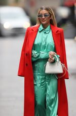 ASHLEY ROBERTS at Heart Radio in London 11/22/2023
