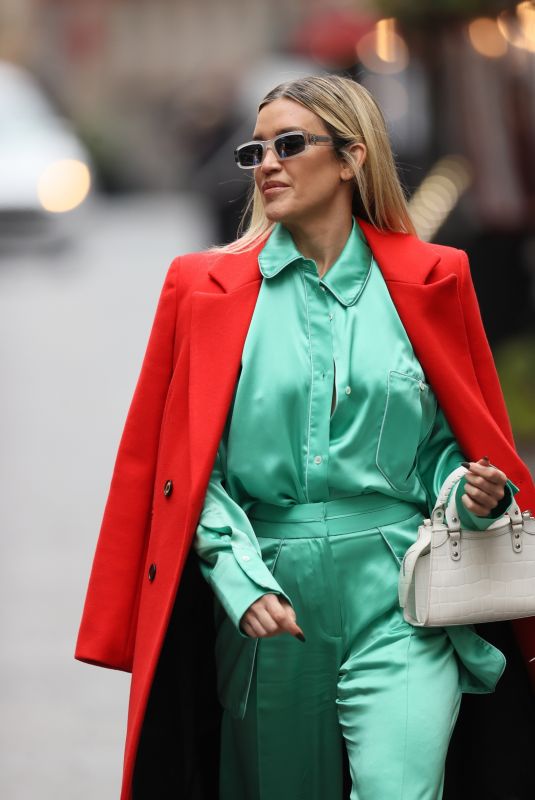 ASHLEY ROBERTS at Heart Radio in London 11/22/2023