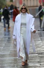 ASHLEY ROBERTS Leaves at Heart Radio in London 11/13/2023