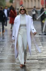 ASHLEY ROBERTS Leaves at Heart Radio in London 11/13/2023