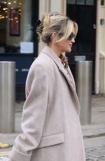 ASHLEY ROBERTS Leaves Global Radio Studios in London 11/14/2023