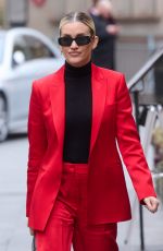 ASHLEY ROBERTS Leaves Global Radio Studios in London 11/20/2023