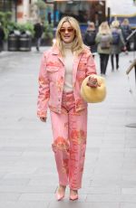 ASHLEY ROBERTS Leaves Global Radio Studios in London 11/23/2023