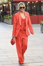 ASHLEY ROBERTS Leaves Global Studios in London 11/07/2023