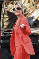 ASHLEY ROBERTS Leaves Global Studios in London 11/07/2023