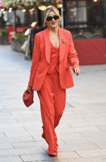 ASHLEY ROBERTS Leaves Global Studios in London 11/07/2023