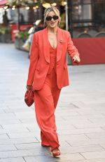 ASHLEY ROBERTS Leaves Global Studios in London 11/07/2023