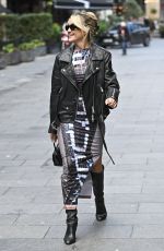 ASHLEY ROBERTS Leaves Heart Breakfast Show in London 11/03/2023