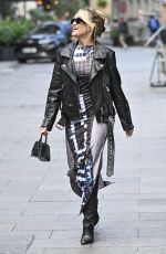 ASHLEY ROBERTS Leaves Heart Breakfast Show in London 11/03/2023